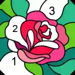 Happy Color by Numbers Game IPA Logo