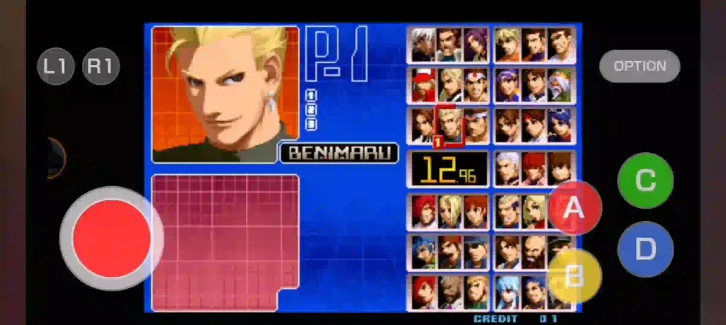 KOF 2002 ACA NEOGEO IPA Screenshot 1