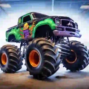 Monster Truck Offroad Racing IPA Logo