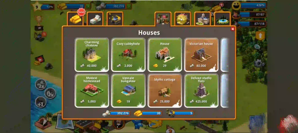 Tropic Paradise Town Build Sim IPA Screenshot 4