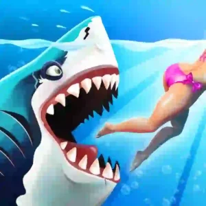 Hungry Shark World IPA Logo